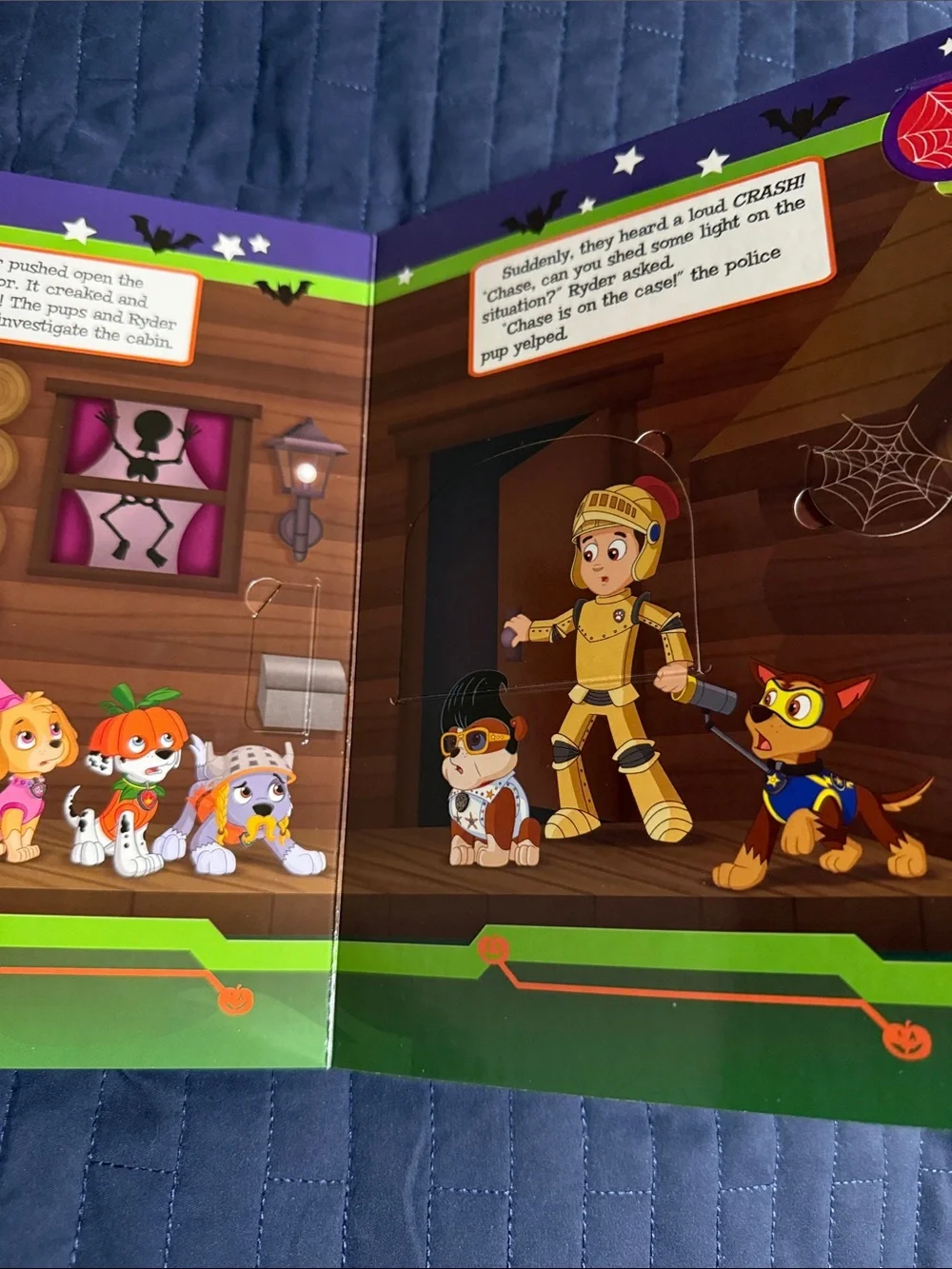 Nickelodeon Paw Patrol Halloween and Rubble Crew books